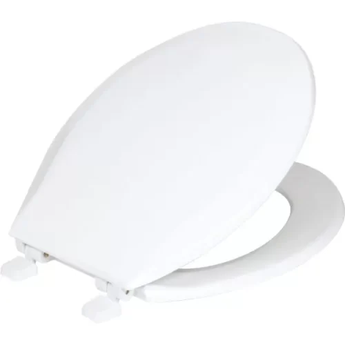 TOILET SEAT, PLASTIC, REG. WHT - Part #:  62408