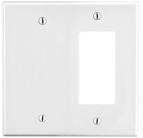 WALL PLATE GFI/BLANK WHITE - Part #: CE90422