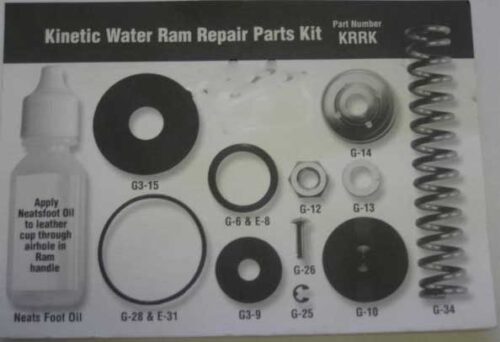 WATER RAM REPAIR KIT - Part #:  10726