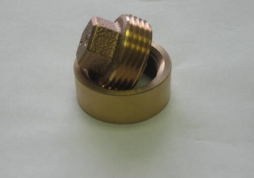 COPPER END CLEAN OUT W/PLUG - Part #:  CDFEC15