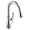 FAUCET KITCHEN S/L PULL-DOWN SPOUT CHROME-PART #:MQ0982