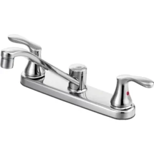 KITCHEN FAUCET 2 HANDLE LESS SPRAY CHROME CFG CORNERSTONE-PART#:406160