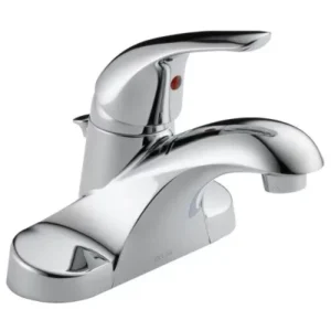 DELTA LAVATORY FAUCET S/L W/PLASTIC POP-UP ASSEMBLY-PART#:DEB510LFPPU